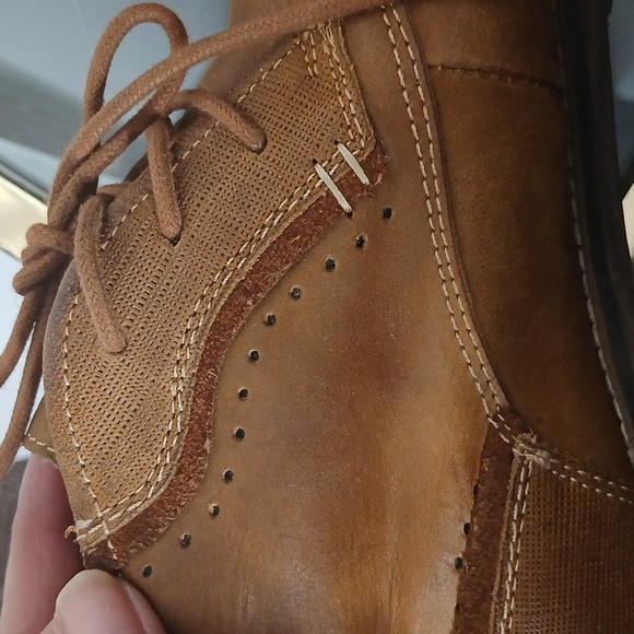 Steve madden Harken chukka tan leather shoes size 8 mens - Picture 7 of 15